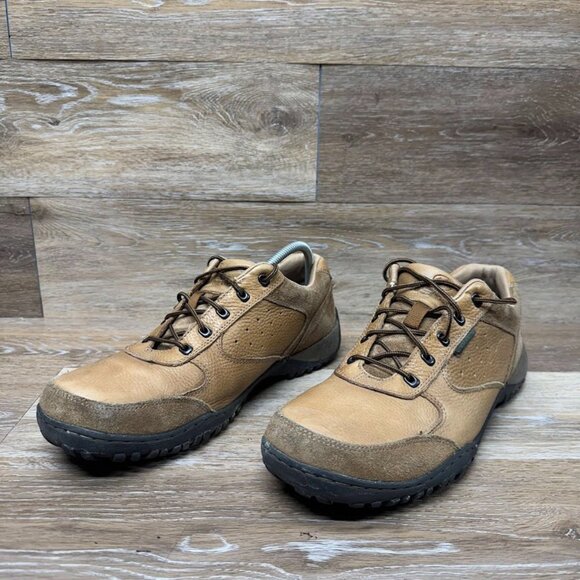 Nunn Bush All Terrain Tan Leather Comfort Hiking Shoes Men's Size 13 - Picture 1 of 7
